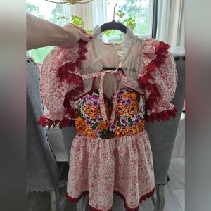 Vintage hand stitch dress